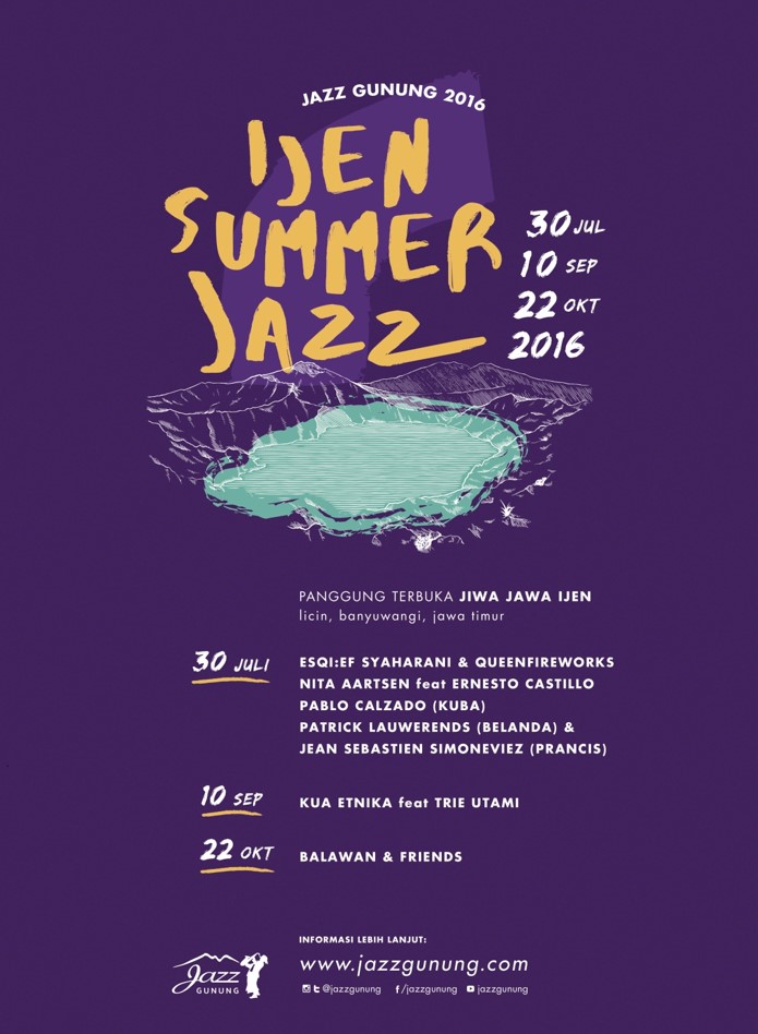 Ijen Summer Jazz 2016 Jazz Gunung
